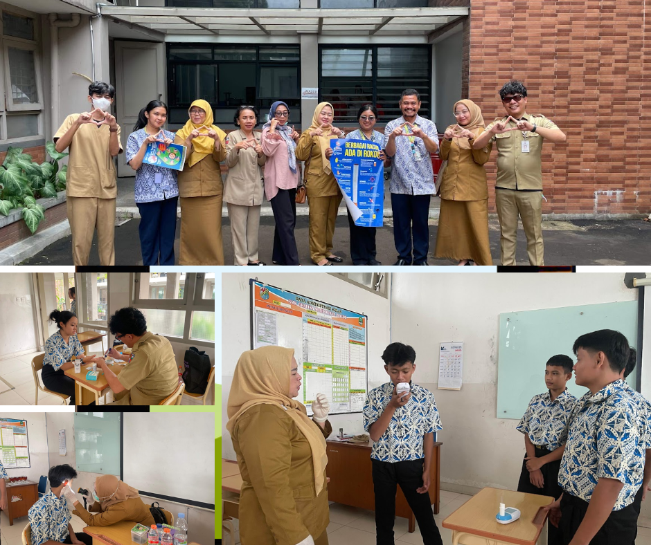 Pemeriksaan Kesehatan THT Siswa