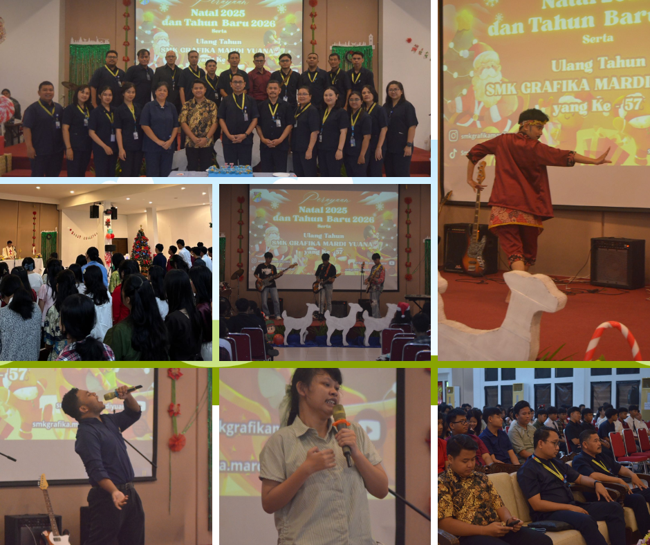 Pentas Seni Natal, Tahun Baru, dan HUT ke-57 SMK Grafika Mardi Yuana
