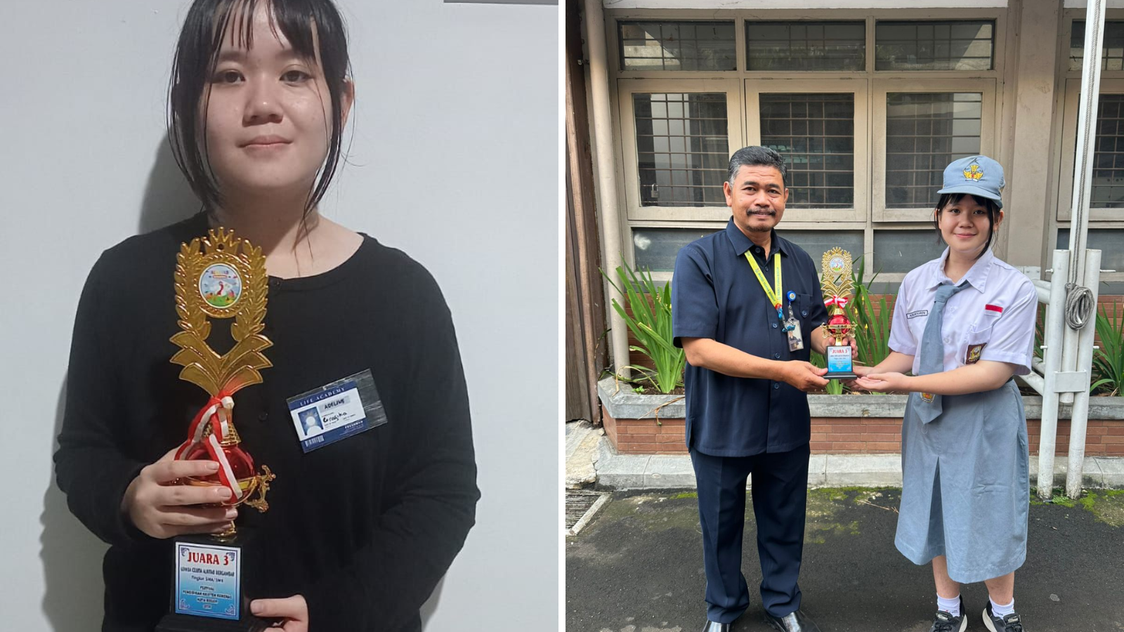 Adeline Karen Raih Juara 3 Lomba Gambar