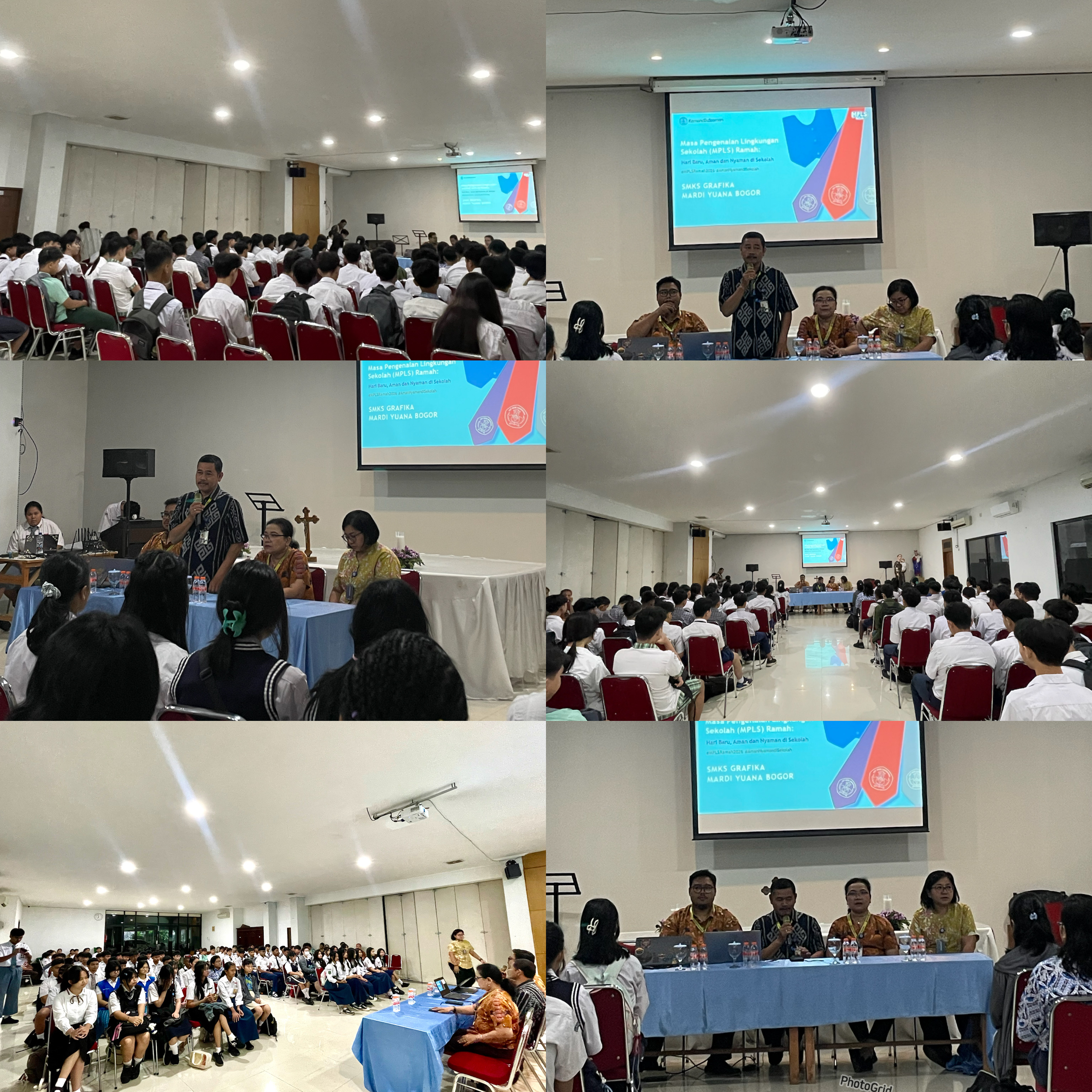 Sosialisasi MPLS Ramah SMK Grafika Mardi Yuana